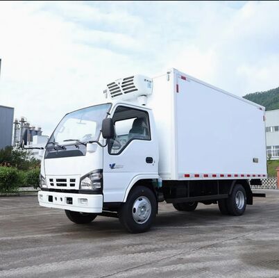 ISUZU QINGLING 600P 6-kołowa chłodnia 3-tonowa z agregatem chłodniczym THERMO KING model RV380