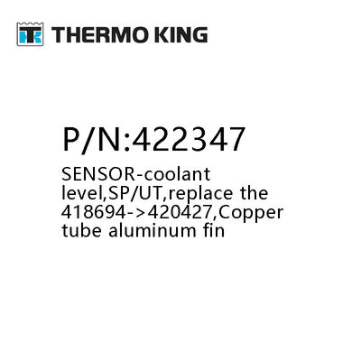 CZUJNIK THERMO KING 422347 - Poziom płynu chłodzącego SP/UT Rurka miedziana Żebro aluminiowe Części do agregatu chłodniczego