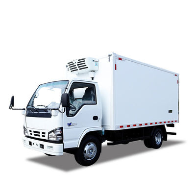 QINGLING ISUZU KV100 100P Ciężarówka chłodnicza dla żywności Mięso Ryba Transport NKR Zamrażarka 5 ton THERMO KING RV380 Chłodnica