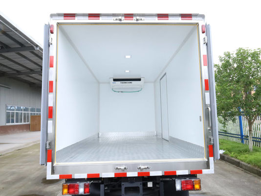 QINGLING ISUZU KV100 100P Ciężarówka chłodnicza dla żywności Mięso Ryba Transport NKR Zamrażarka 5 ton THERMO KING RV380 Chłodnica