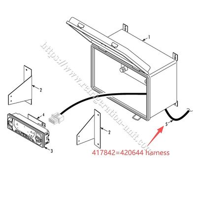 420644/42-0644 417842/41-8742 THERMO KING T-series T-600M T-800M T-1000M T-680Pro T-880Pro T-1080Pro WIĄZKA - Kontroler HMI