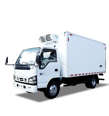 Isuzu 100p Japonia Marka Ciężarówka podwozie z 4,1 metra długości chłodnicy z THERMO KING chłodnicy RV380V 4X2 Mini 3tons 2 Ton Freezer Chłodnicy
