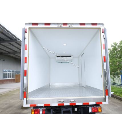 Isuzu 100p Japonia Marka Ciężarówka podwozie z 4,1 metra długości chłodnicy z THERMO KING chłodnicy RV380V 4X2 Mini 3tons 2 Ton Freezer Chłodnicy