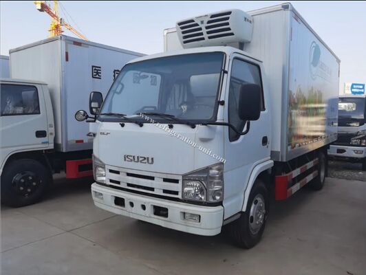 Isuzu 100p Japonia Marka Ciężarówka podwozie z 4,1 metra długości chłodnicy z THERMO KING chłodnicy RV380V 4X2 Mini 3tons 2 Ton Freezer Chłodnicy