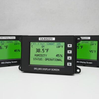 SR2,SR3, SR4 Wyświetlacz, SR2,SR3 wyświetlacz CA-8452372 Zielony Typ wyświetlacza Ekran LCD do THERMO KING SB210 SB230 HMIs Części zamienne na rynek wtórny
