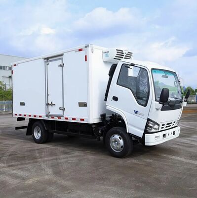 ISUZU QINGLING 600P 6-kołowa chłodnia 3-tonowa z agregatem chłodniczym THERMO KING model RV380