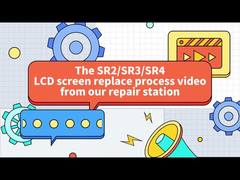 SR2 SR3 SR4 Ekran LCD sterownika przyczepy THERMO KING zastępuje wideo działania